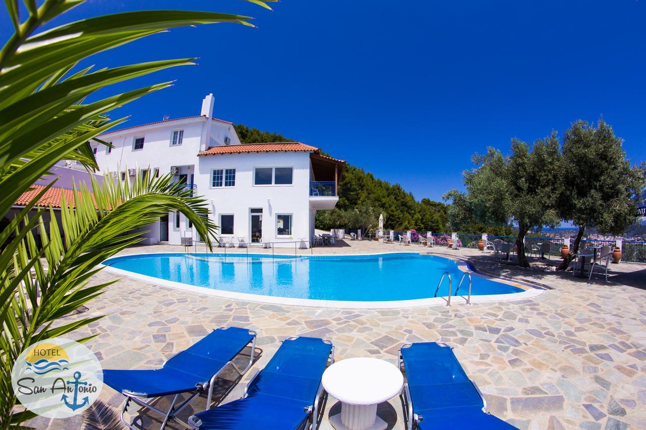 San Antonio Hotel & Apartments Megali Ammos  Dış mekan fotoğraf