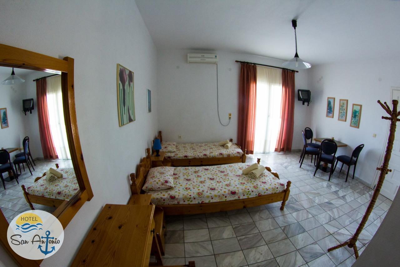 San Antonio Hotel & Apartments Megali Ammos  Dış mekan fotoğraf